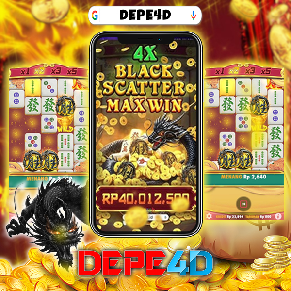 DEPE4D: Situs Slot Resmi Gacor Hari Ini Mudah Menang Maxwin